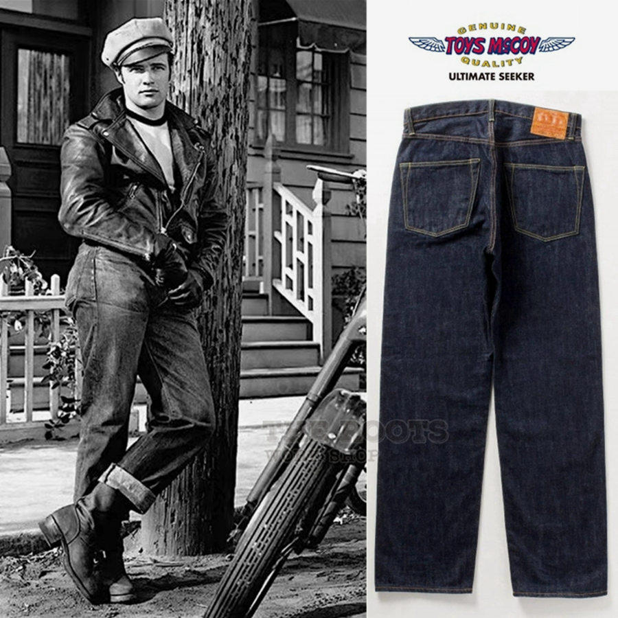 TOYS McCOY Limited 675XX Biker - огляд і ціна Levis Jeans 501