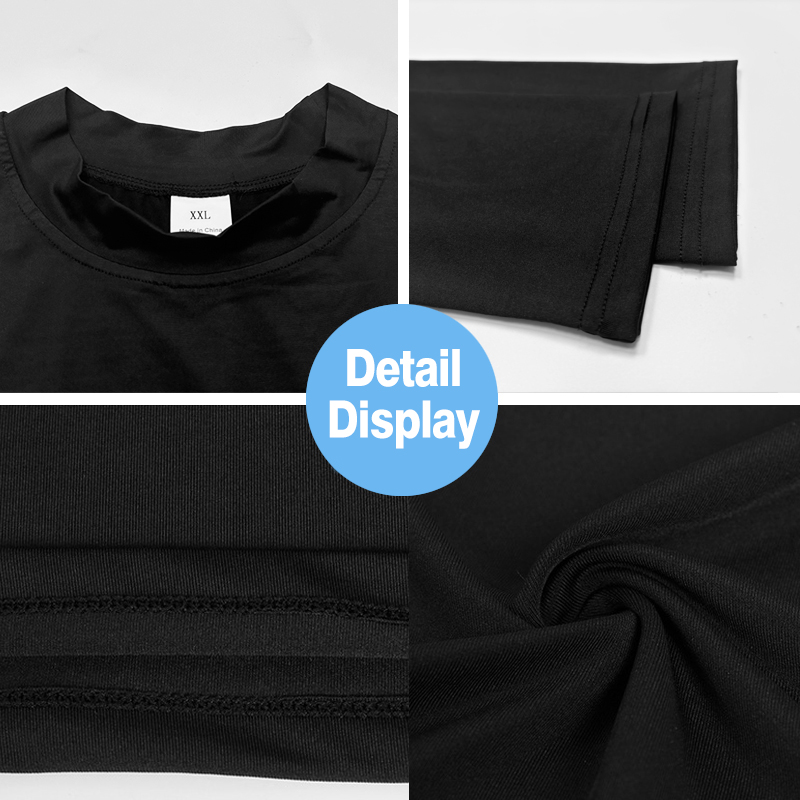 Men's Running Turtleneck Quick - огляд і ціна T Shirt Tight Fit