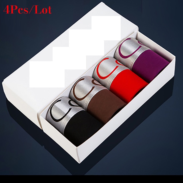 4Pcs/Lot Mens Underwear Boxers - огляд і ціна Multi Pack Underwear