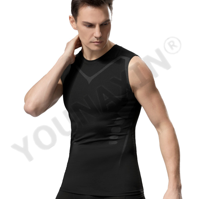 3 Pieces Men's Sleeveless T-Sh - огляд і ціна T Shirt Tight Fit