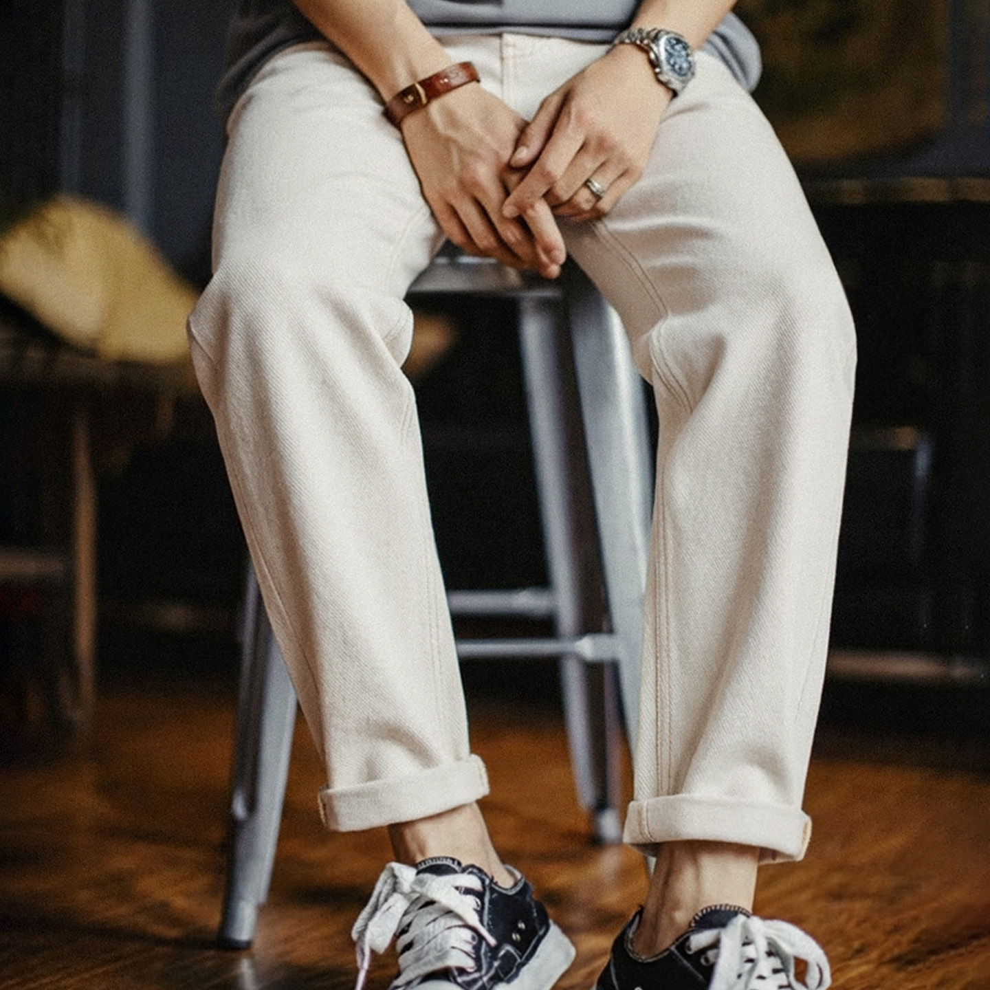 Maden Men's Vintage White Heav - огляд і ціна Levis Jeans 501